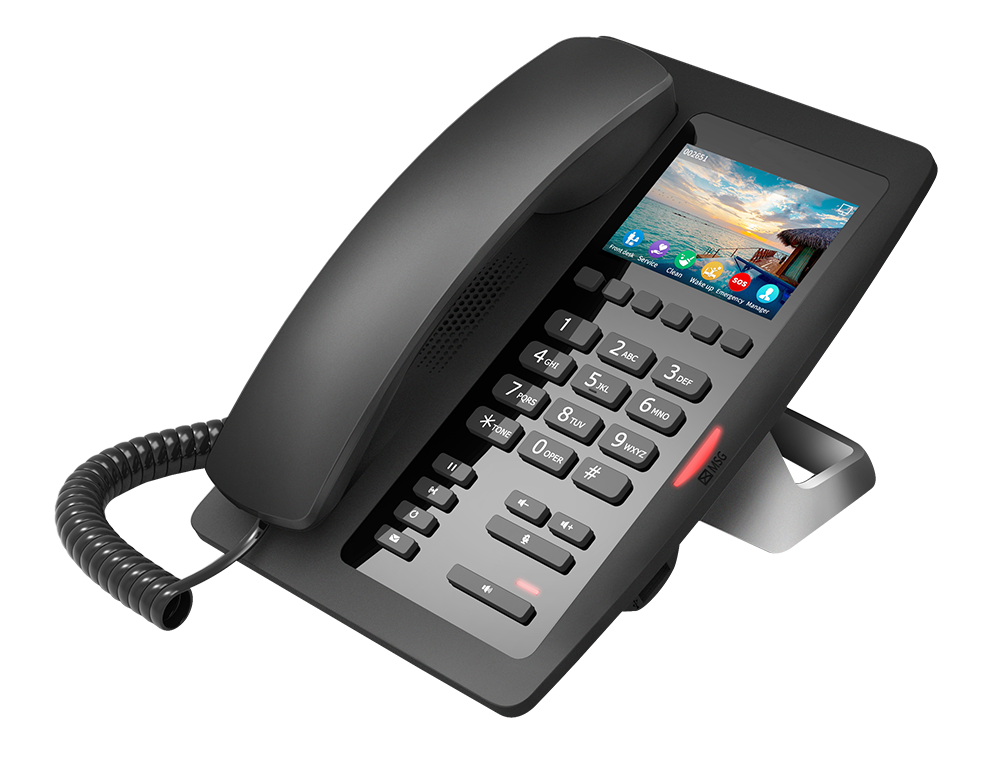 Fanvil H5W WiFi Hotel IP Phone right view