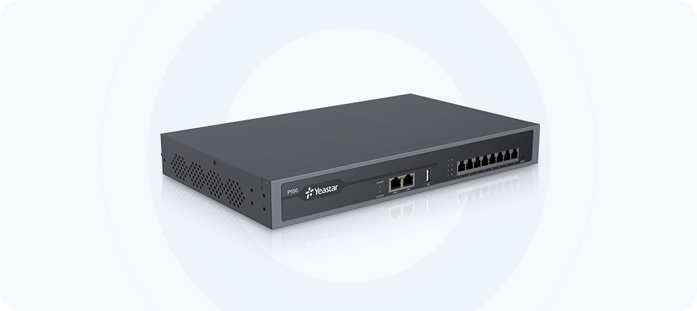 Yeastar P550 P-Series IP PBX right